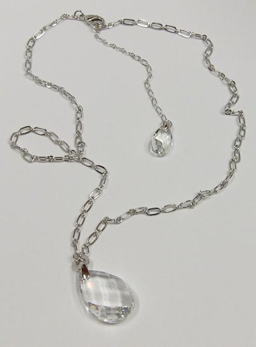 náhrdelník s přívěsky Swarovski