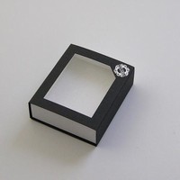 gift box for jewelry with a white background