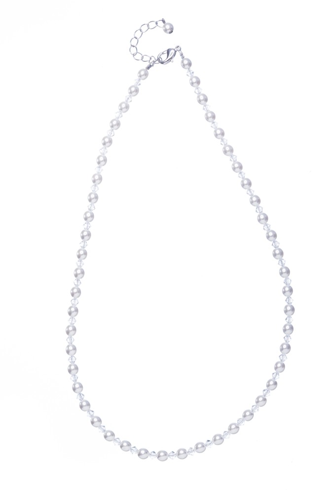 Svatební perlový náhrdelník