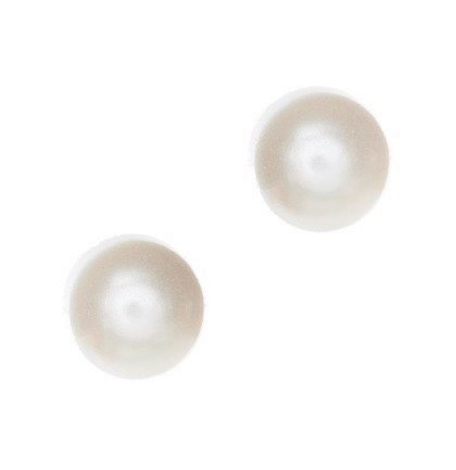 náušnice pecky ze skleněných perel