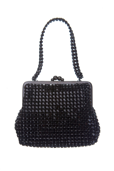 Černá štrasová kabelka