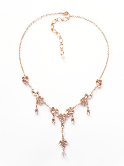 jemný pozlacený náhrdelník