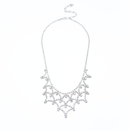 klasický štrasový náhrdelník