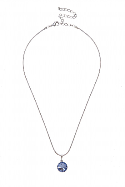 necklace, antique silver plated