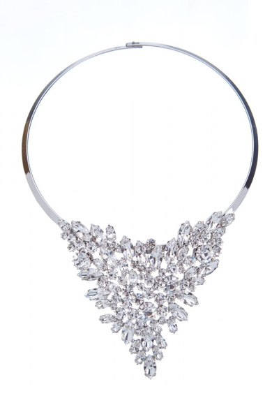 Luxusní náhrdelník na obruči