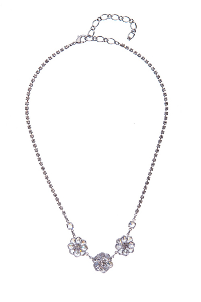 Dvoupatrová kytička – náhrdelník