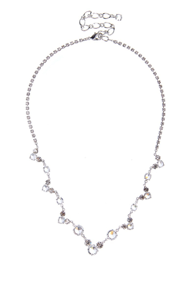 Necklace made from Czech rhinestones