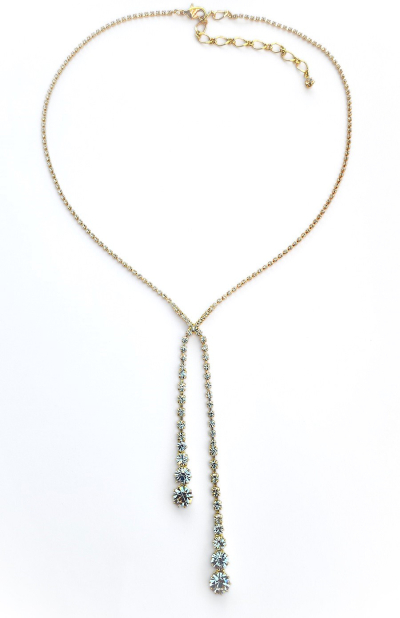 Asymetrický krystalový náhrdelník