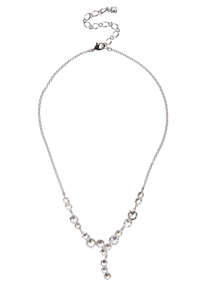 Jemný krystalový náhrdelník