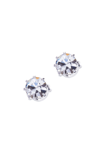 stud earrings with crystal