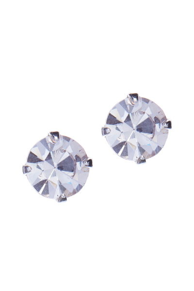 náušnice pecky, puzeta, stříbrná galvanizace