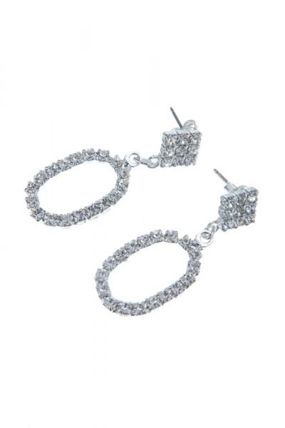 Jemné svatební náušnice, puzeta