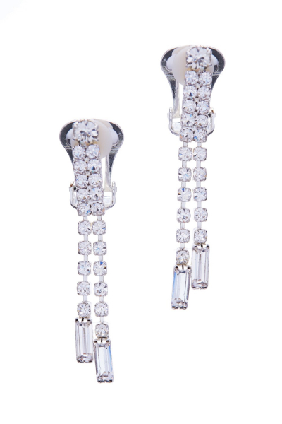 visací náušnice klipsy