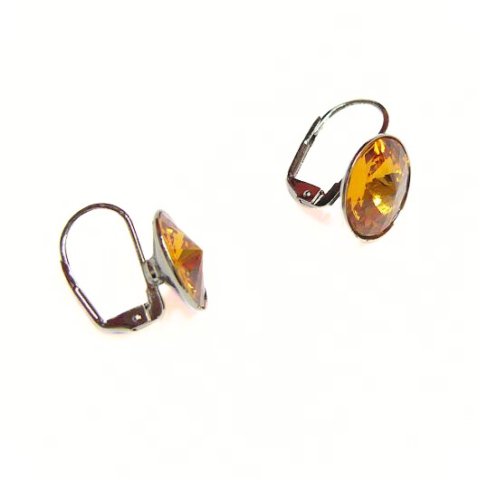 náušnice, klapka, paladium