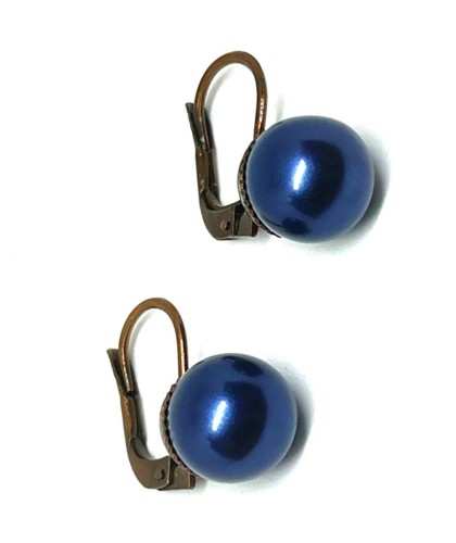 perlové náušnice na klapce