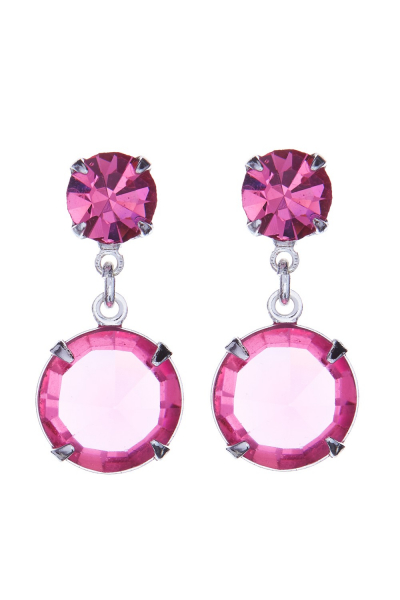stud crystal earrings