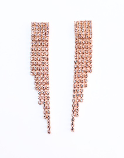 třpytivé visací náušnice