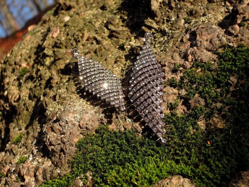 Náušnice, paladium