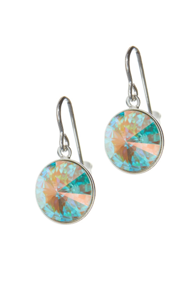 Krystal AB náušnice rivola