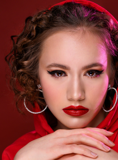 kruhové náušnice visací