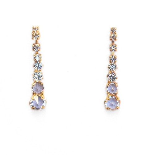 dangle crystal earrings