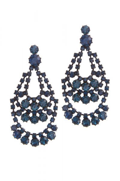 Elegant strass earrings