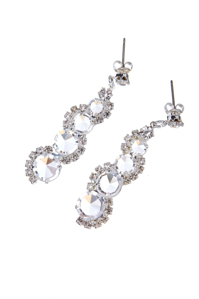 visací křišťálové náušnice