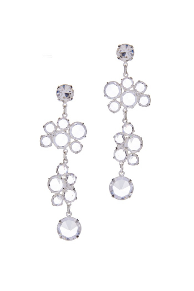 Šanelové visací náušnice