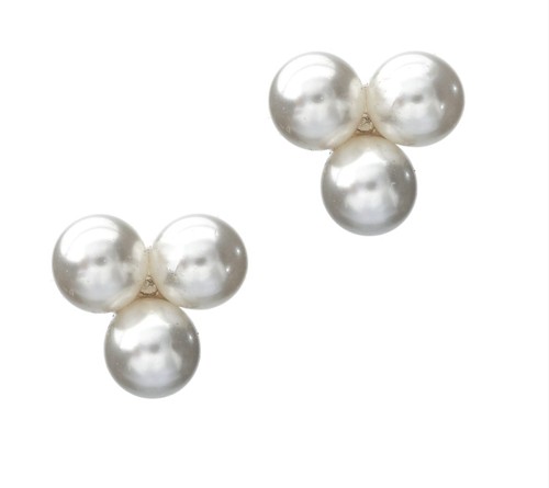 perličkové náušnice pecky