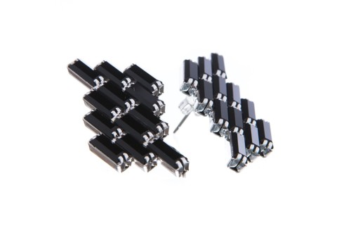 Exkluzivní náušnice z českých broušených kamenů