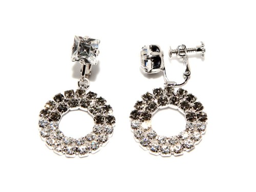 Exkluzivní štrasové náušnice