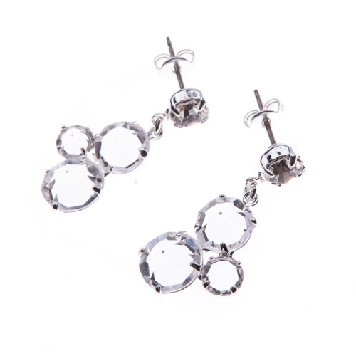 Šanelové náušnice na puzetě