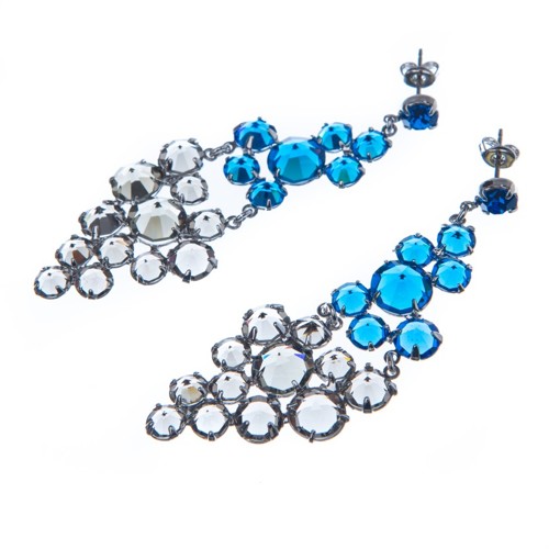 Exkluzivní šanelové náušnice, puzeta