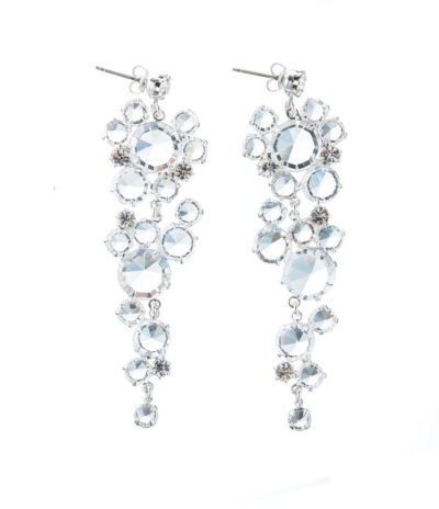 Dangling Chanel-style earrings