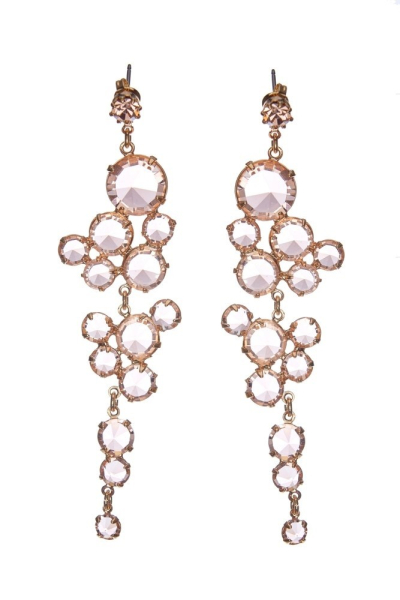 Elegantní šanelové náušnice