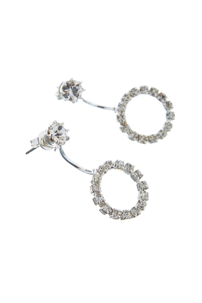 Oboustranné krystalové náušnice