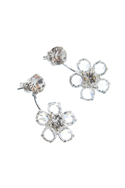 Oboustranné náušnice, kytička