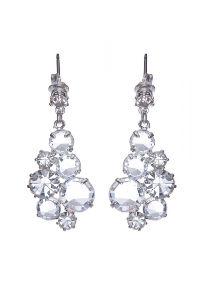 Jemné šanelové náušnice