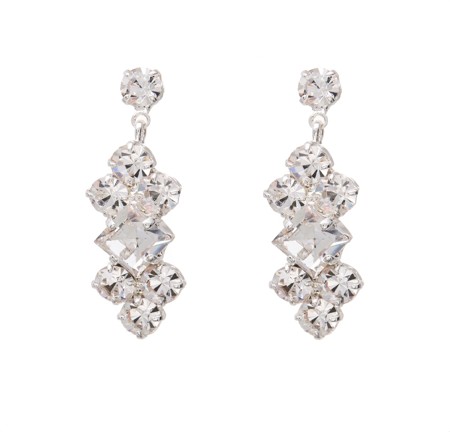 Dangle rhinestone earrings