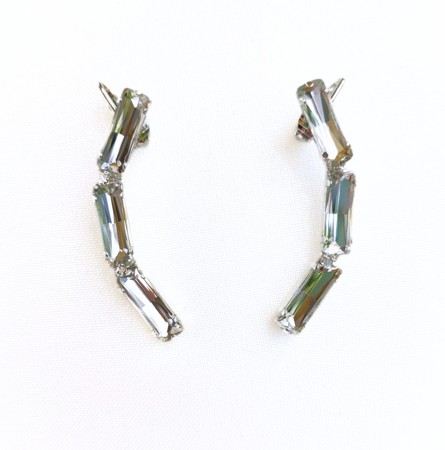 třpytivé náušnice na celé ucho