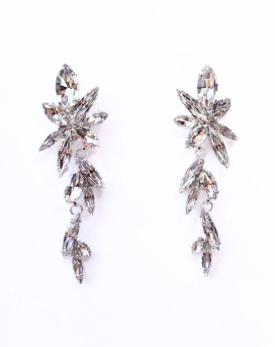 Elegantní krystalové náušnice