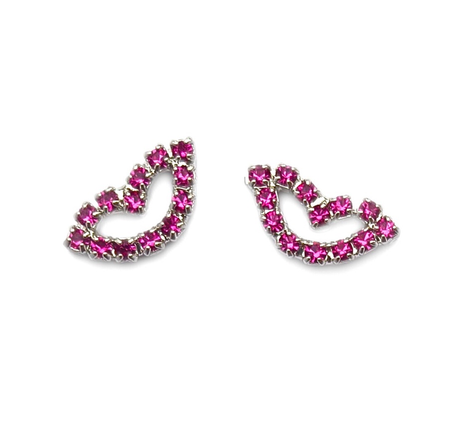 Náušnice – pecky „Polibek“