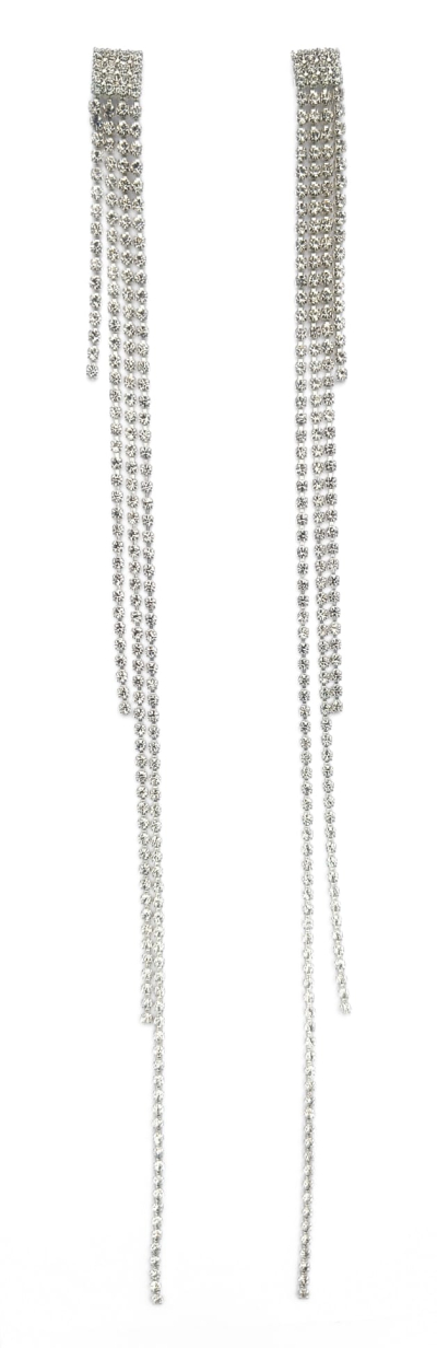 extra dlouhé visací náušnice