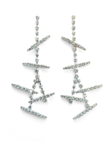 extravagantní visací náušnice