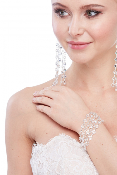 Elegantní víceřadý náramek