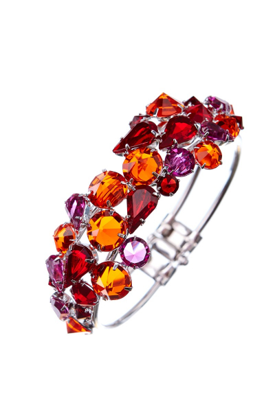 Exkluzivní módní náramek – multicolor teplé barvy