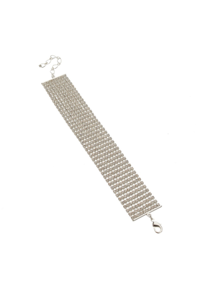 Třpytivý náramek z českých broušených kamenů