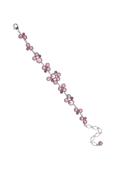 Elegant bracelet made from Czech rhinestones