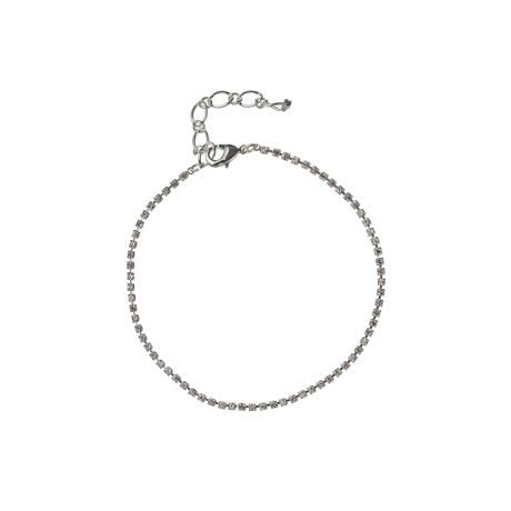 krystalkový řetízek na kotník