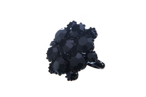 Exkluzivní prsten z českých broušených kamenů